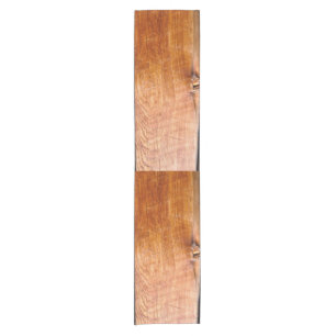 Camino De Mesa Corto Cálido Faux Weather board Barn Siding Table-runner