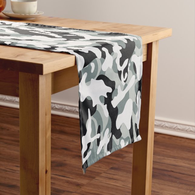 Camino De Mesa Corto Camuflaje de polvo de nieve (In Situ)