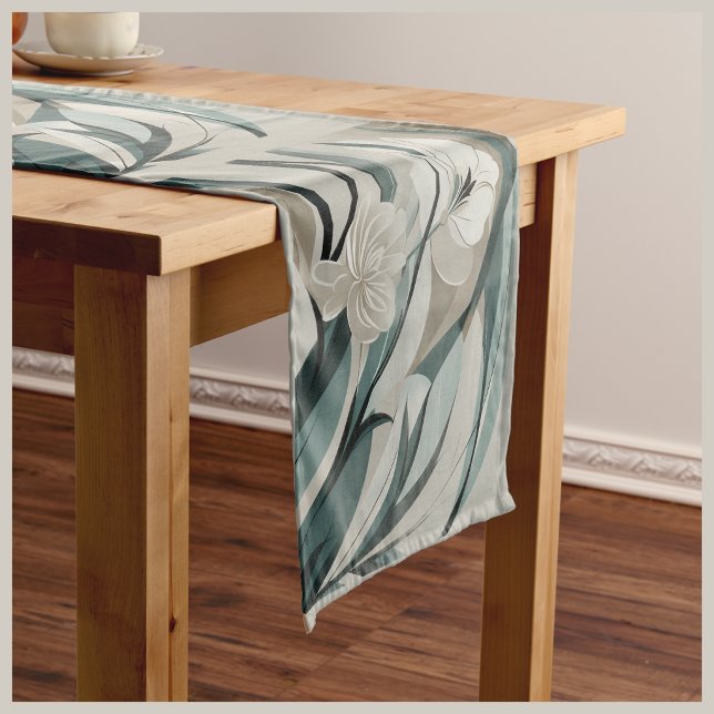 Camino De Mesa Corto Capullos con joyas (Jeweled Buds Short Table Runner
)