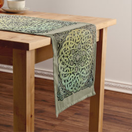 Camino De Mesa Corto Celtic Knotwork Mandala