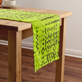 Camino De Mesa Corto Chartreuse Tweed