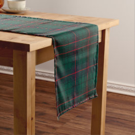 Camino De Mesa Corto Clan Davidson Tartan