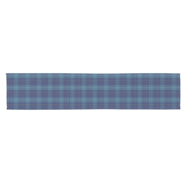 Camino De Mesa Corto Clan MacKerrell Tartan Plaid Table Runner (Horizontal)