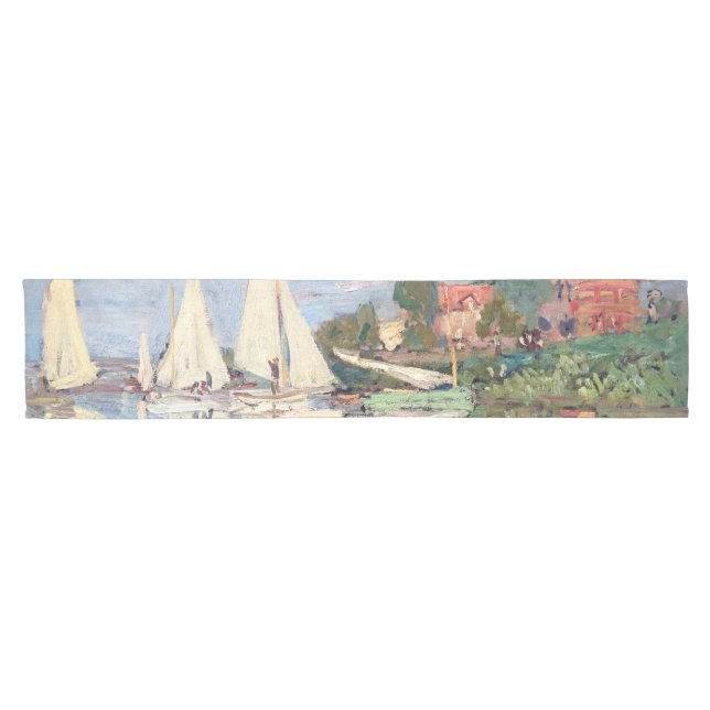 Camino De Mesa Corto Claude Monet - Regattas en Argenteuil (Horizontal)