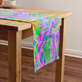 Camino De Mesa Corto Colores arcoiris Fiesta Suculento Sedum Rosette