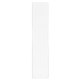 Camino De Mesa Corto Corredor blanco personalizado de 14" X 72" para cu