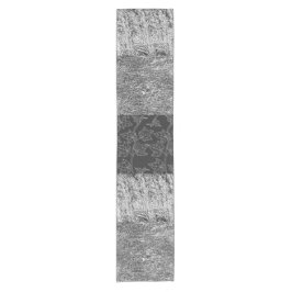 Camino De Mesa Corto Corredor blanco y negro de la tabla de las