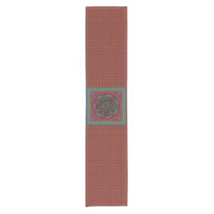 Camino De Mesa Corto Corredor de la Pascua La Mesa Séder Borgoña 14 x 7