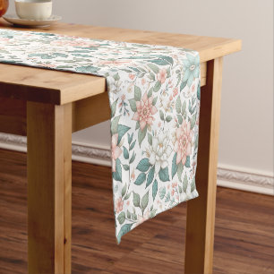 Camino De Mesa Corto Corredor de mesa de elegancia floreciente