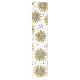 Camino De Mesa Corto Corredor de mesa de girasol