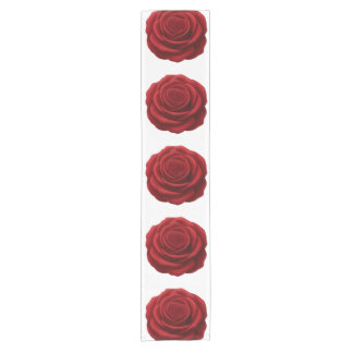 Camino De Mesa Corto Corredor de mesa - Flor de rosa roja