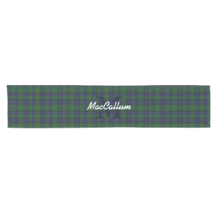 Camino De Mesa Corto Corredor de tabla de planchar Tartan para MacCallu