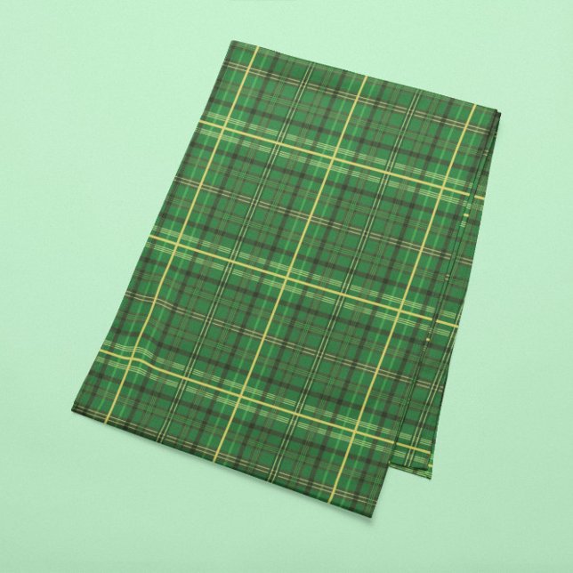 Camino De Mesa Corto Cuadros Verdes  (Subido por el creador)