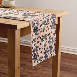 Camino De Mesa Corto Cute Halloween