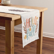 Cute Rustic Hello Fall