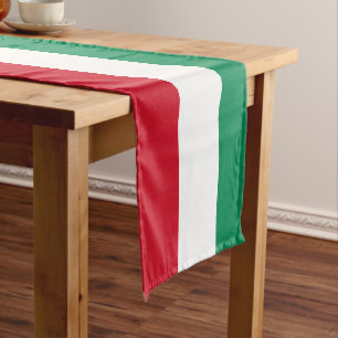 Camino De Mesa Corto Decoración de la casa de fans de la bandera húngar