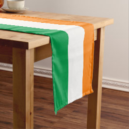 Camino De Mesa Corto Decoración de la casa de fans de la bandera irland