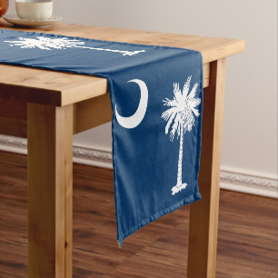 Camino De Mesa Corto Decoración de la casa de fans de South Carolina y