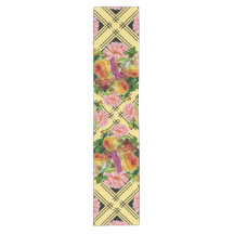 Diseño de la naturaleza del enrejado rosa y amaril