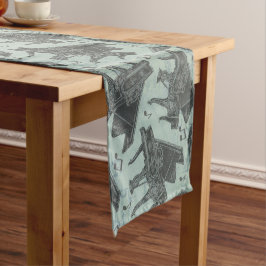 Camino De Mesa Corto ejecutor de tabla de temas de música de patrón de 