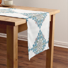 Elegante Medallón Floral Simétrico