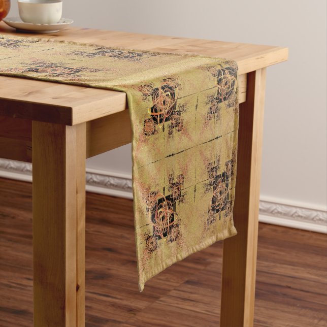 Camino De Mesa Corto Enfrentamientos dorados (In Situ)