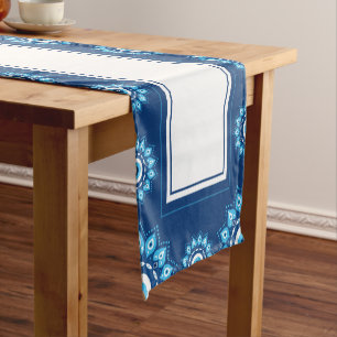 Camino De Mesa Corto Evil Eye Kitchen