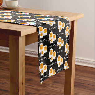 Camino De Mesa Corto Familia furiosa Monos diseñan T-Shirt Bath Mat