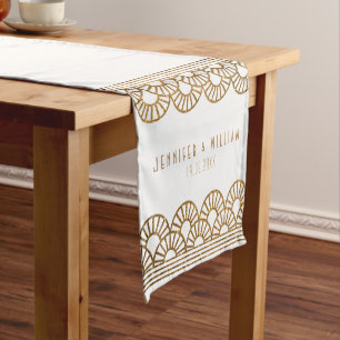 Camino De Mesa Corto Fanático Gatsby Boda Table Runner