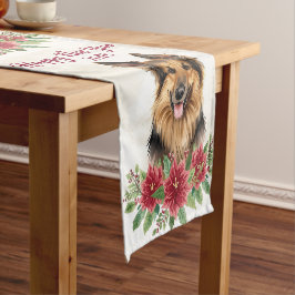 Camino De Mesa Corto Feliz Año Nuevo 2026 Corredor de Mesa Decoración d