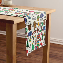 Camino De Mesa Corto Festividades de navidades