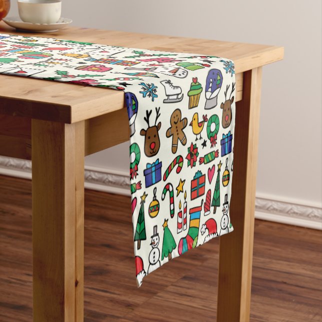 Camino De Mesa Corto Festividades de navidades (In Situ)