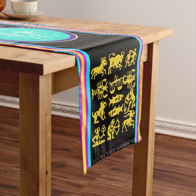 Camino De Mesa Corto Gemini Table Runner (In Situ)
