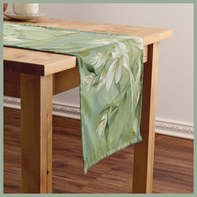 Camino De Mesa Corto Gente Espejo (Mirror People Short Table Runner
)