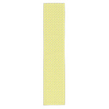 Gingham Amarillo y Flores Azules Morados Campestre