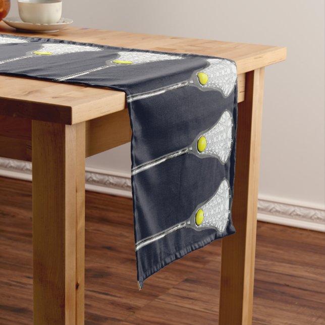 Camino De Mesa Corto Girls Lacrosse Event Short Table Runner (In Situ)