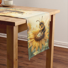 Camino De Mesa Corto Golden Bumblebee in Bloom Dance.9