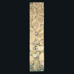 Camino De Mesa Corto Gustav Klimt - El árbol de la vida, la frisa de es<br><div class="desc">El árbol de la vida,  Stoclet Frieze,  parte central del panel izquierdo - Gustav Klimt,  Cardboard,  1909</div>