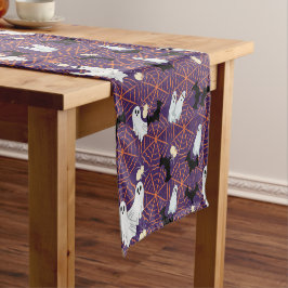 Camino De Mesa Corto Halloween