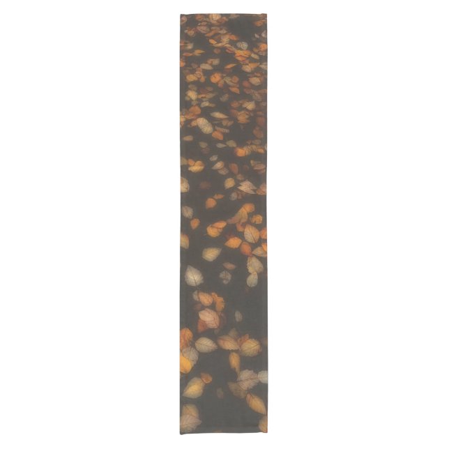 Camino De Mesa Corto hojas de otoño (Anverso)