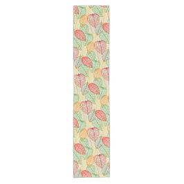 Camino De Mesa Corto Hojas modernas