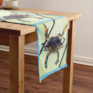 Camino De Mesa Corto ImagesByMJ Florida Crab Table Runner