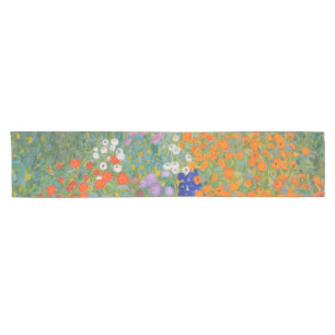 Camino De Mesa Corto Jardín de flores por Gustav Klimt