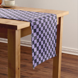 Camino De Mesa Corto Lavender haze checkerboard pattern