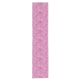 Camino De Mesa Corto Lil' Cowgirl Baby Shower Pink Bandanna
