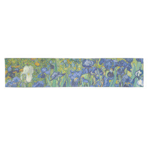 Camino De Mesa Corto Lirios, Pintura al óleo floral, Vincent Van Gogh