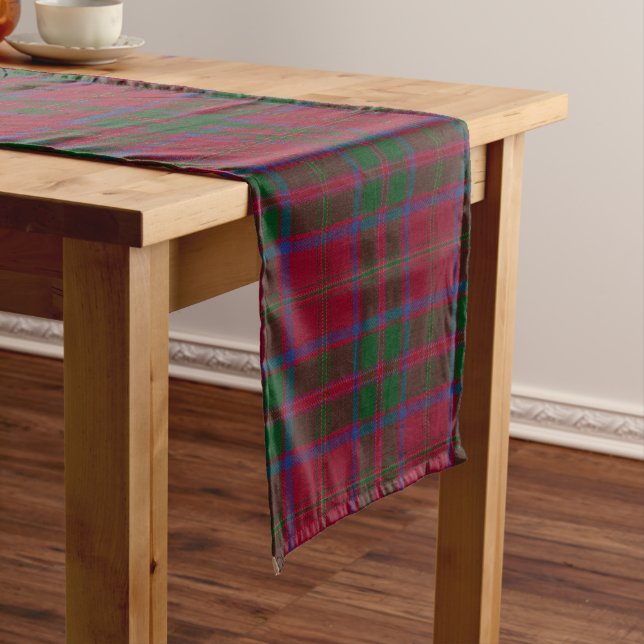 Camino De Mesa Corto MacDougall Clan Originaux Tartan (In Situ)
