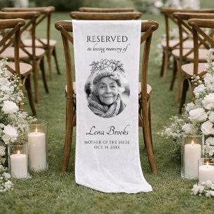 Camino De Mesa Corto Madre de la Novia en Memoria en la Boda