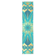 Mandalas de Flor de Oro Azul