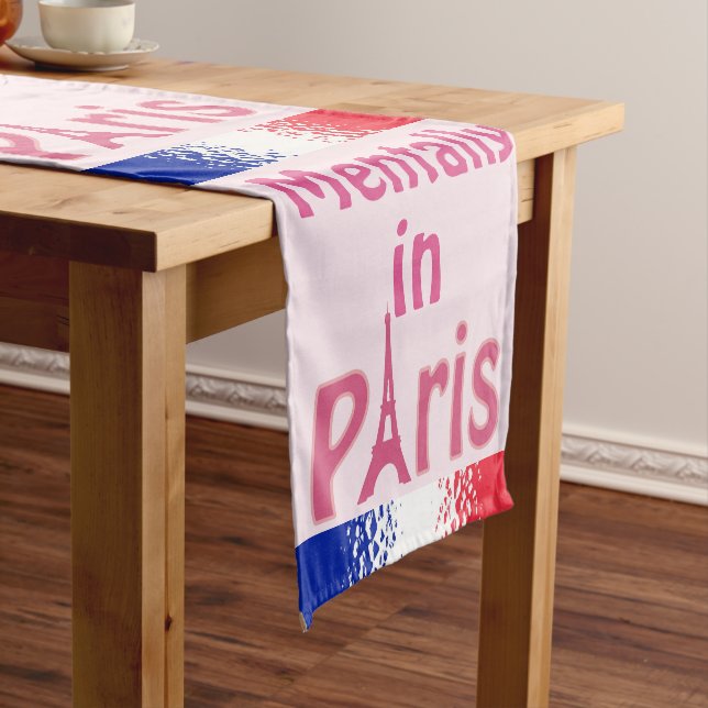 Camino De Mesa Corto Mentalmente En Paris Table Runner (In Situ)